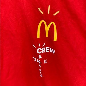 100% Authentic Travis Scott Red x Mcdonalds